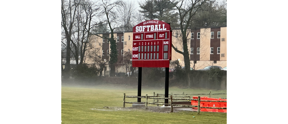 STS Helps Bring New Scoreboard to Supply Field