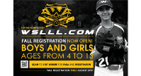 Fall registration ends August 24th