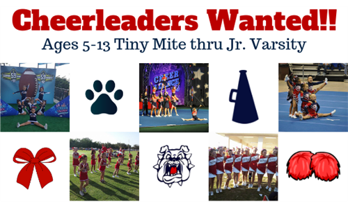 Cheerleaders Wanted