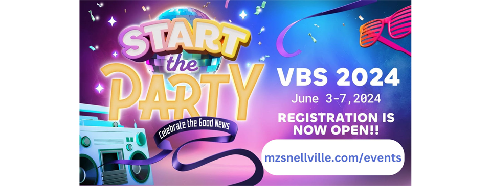 All K-5th Graders are invited to join us for VBS!!