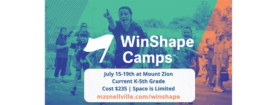 WinShape Day Camp is coming here to MZ!!
