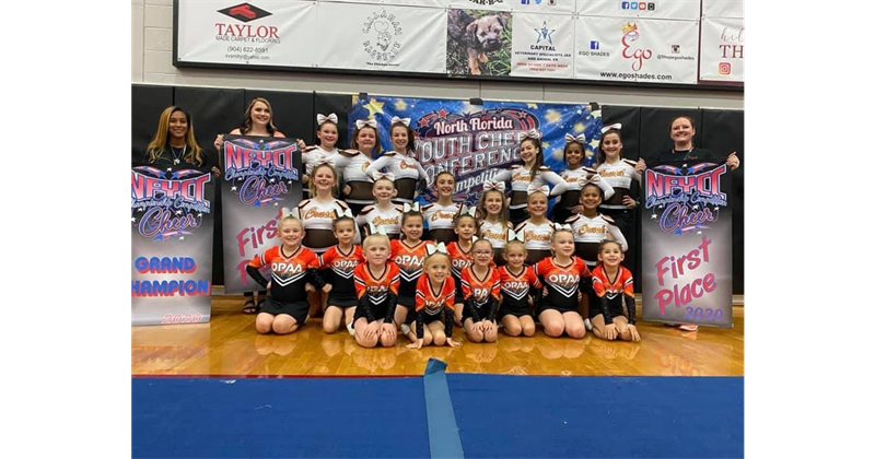 OPAA Cheerleading takes Grand Championship title at the NFYCC Championship!