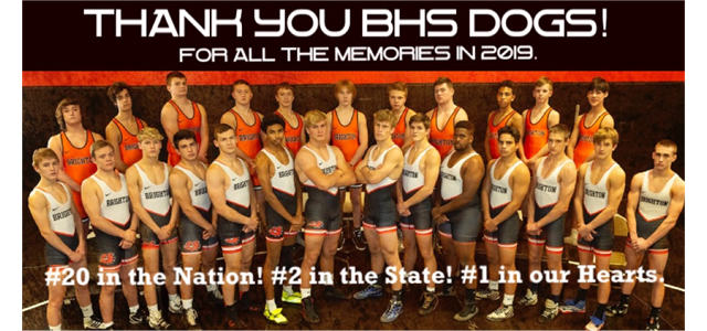 Congratulations Bulldogs. 2019 D1 State Runners Up! 