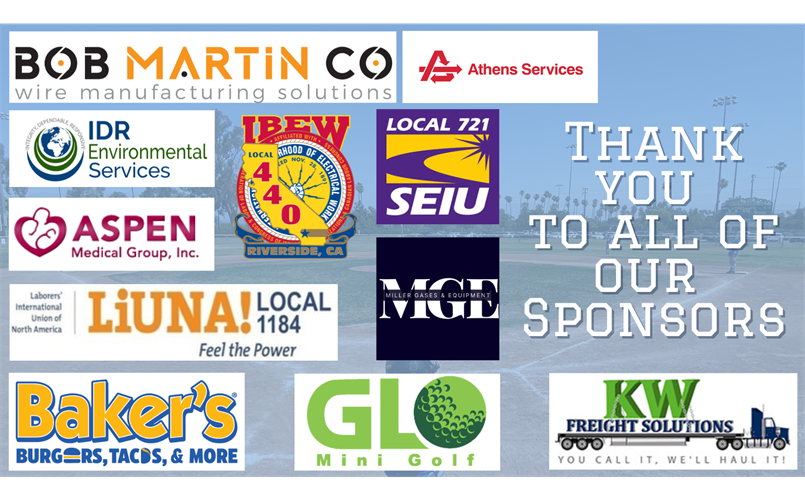 Thank you to all of our sponsors!