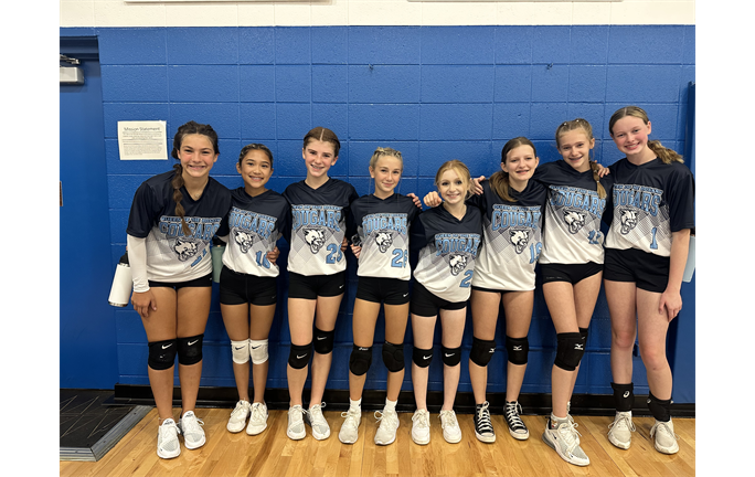 8th Grade Girls Volleyball 2023