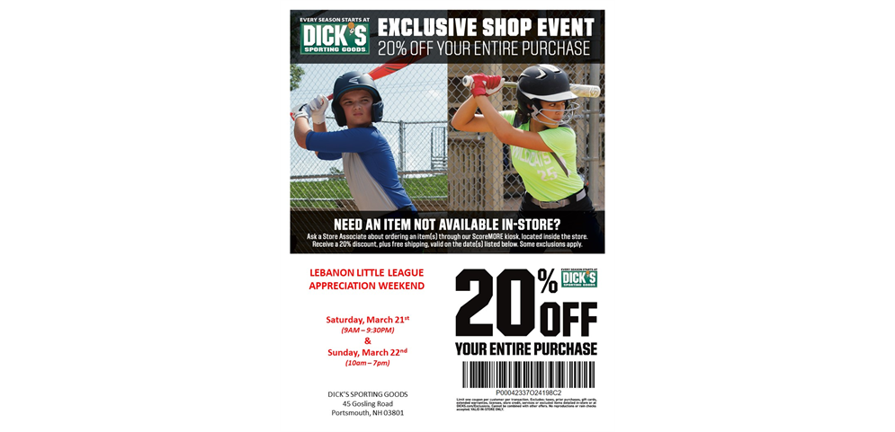 Lebanon Day at Dick's Sporting Goods