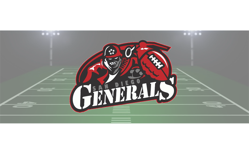 San Diego Generals Youth Football (Ages 7-14) Tackle 