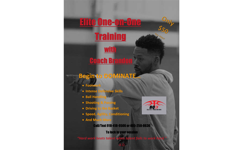 Private Training Available Now!