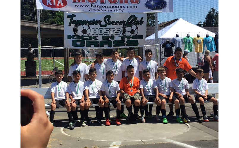 Centralia City FC. Boys U13 Kick In the Grass Champ