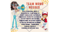 Team Moms Needed