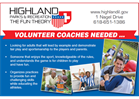 Volunteer Coaching