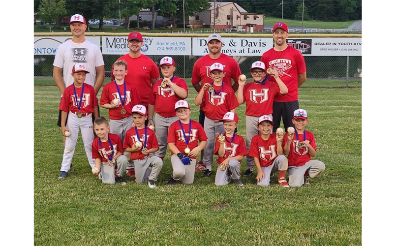2021 Coach Pitch Champions - HARC RED