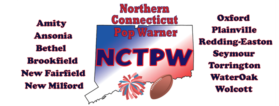 New members of Northen CT Pop Warner for 2024 season