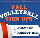 Pilot Point Youth Sports Association - Volleyball
