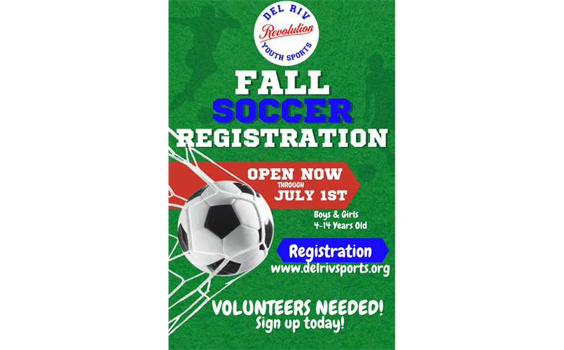 Soccer Registration Now Open