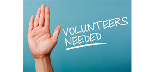 Volunteers are critical to the success of our program.