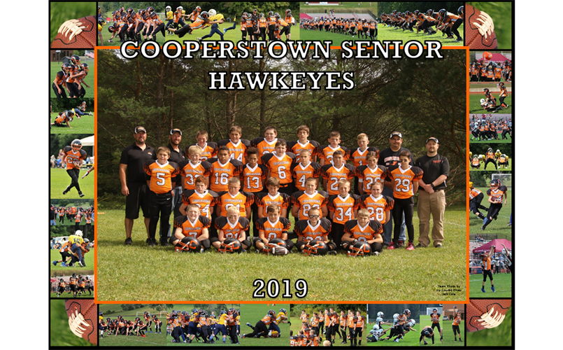 Undefeated 7-0 Cooperstown Senior Hawkeyes 2019