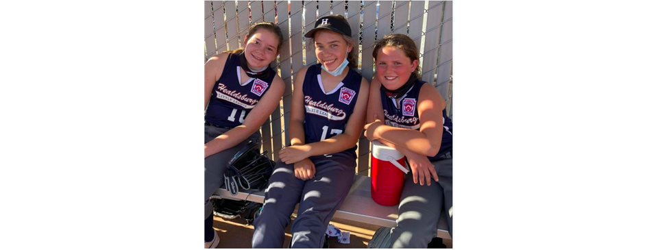 Girls Softball in Healdsburg and Cloverdale!  Ages 8-14