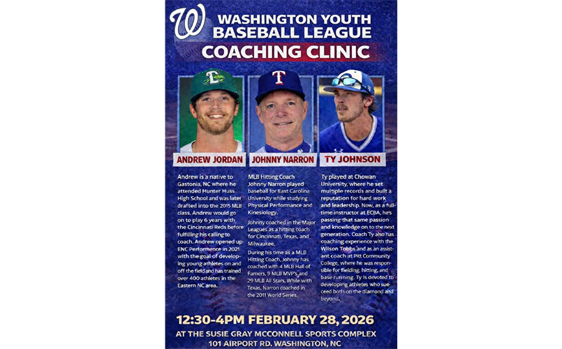 Coaches Clinic to be held Feb. 28th!