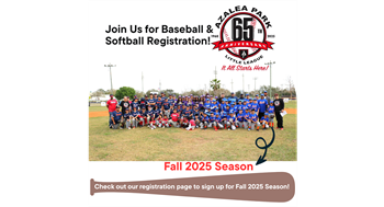 2025 Fall Registration is Now Open!