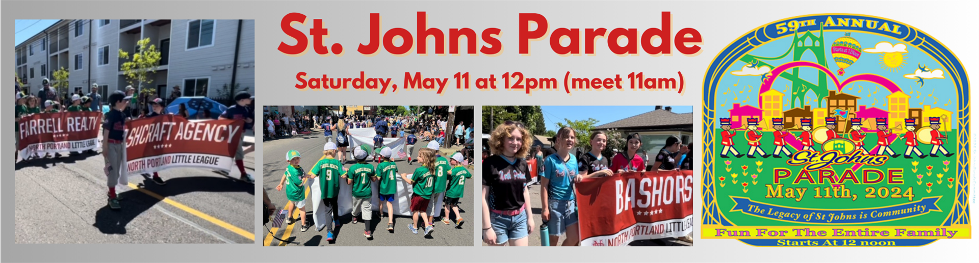 St. Johns Parade - May 11th