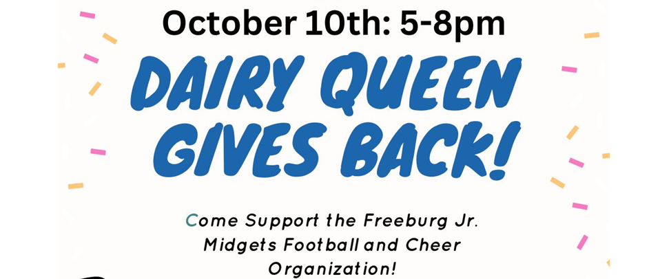 Dairy Queen Fundraiser 