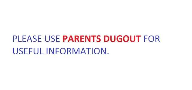PARENTS DUGOUT