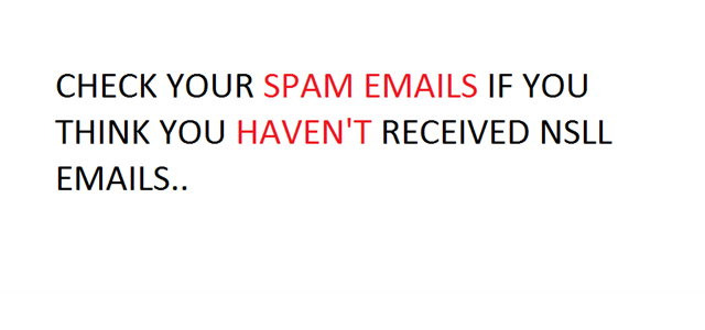 CHECK YOUR SPAM EMAIL