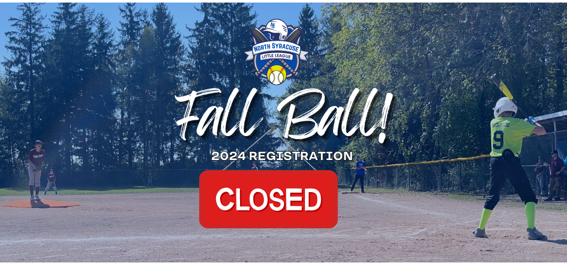 Fall Registration Closed