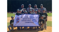 2021 8-10 Baseball Maryland District 7 Invitational *Congrats to HLL*