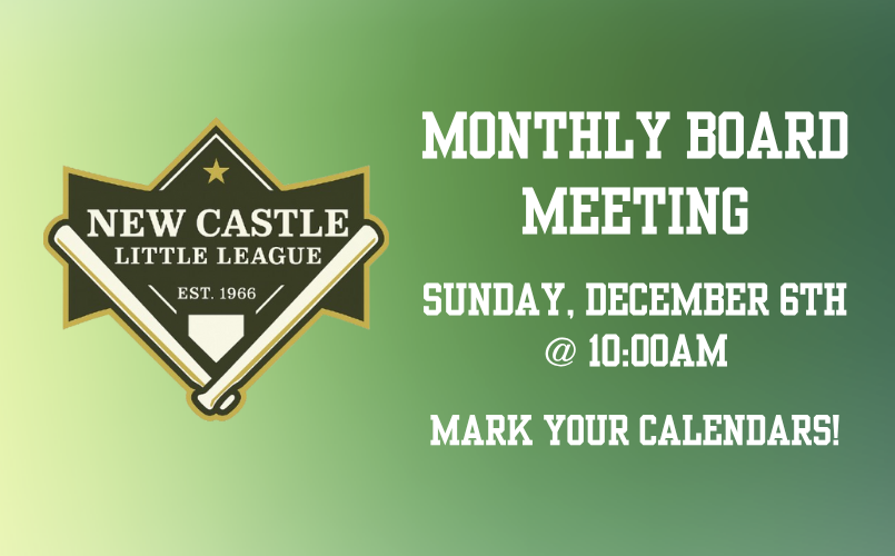 Monthly Board Meeting