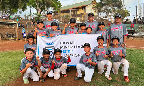 2022 Little League 9-10 Hawaii District 7 Champions