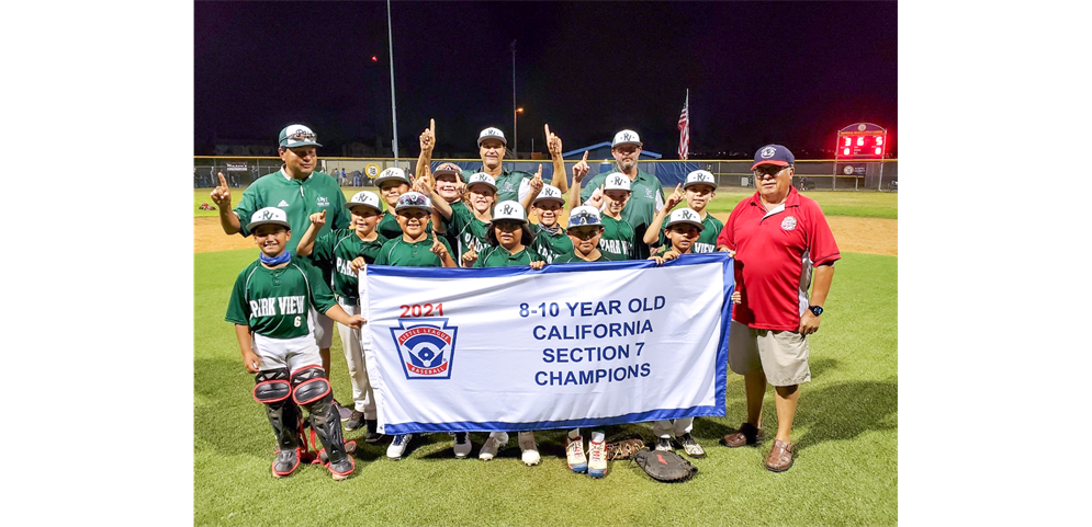 10U Division 2021 Section 7 Champs-Park View LL