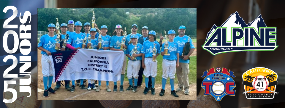 2025 Juniors TOC