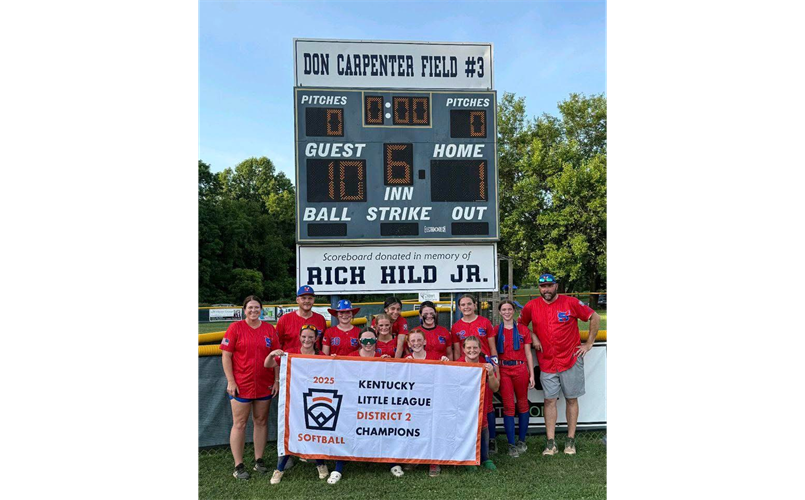 12U Softball All-Stars - District 2 CHAMPIONS