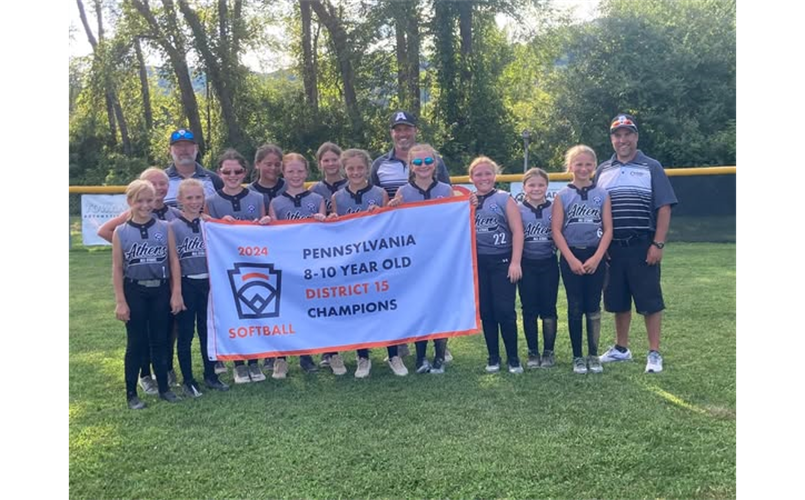 2024 District 15 8-10 Softball Champions