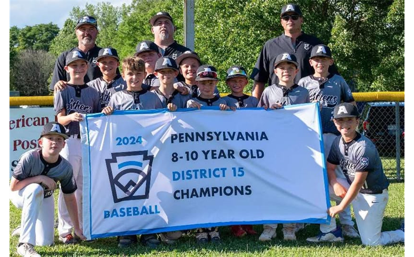 2024 District 15 8-10 Baseball Champions