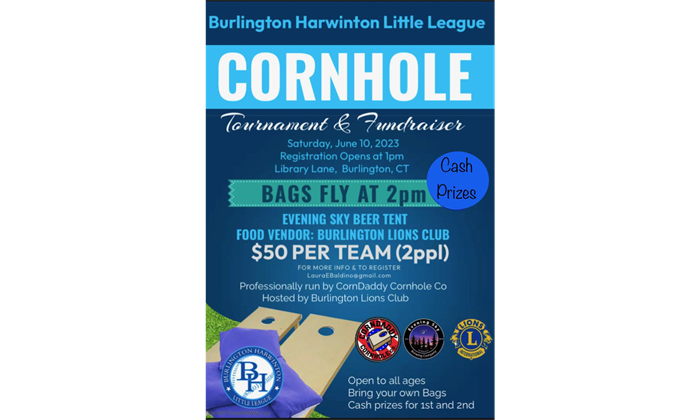 Cornhole Tournament this Saturday 6/10!