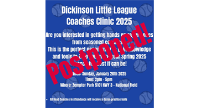 Coaches Clinic- Postponed!