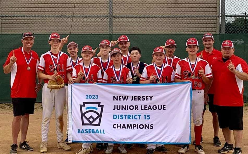 2023 Juniors Baseball District Champs