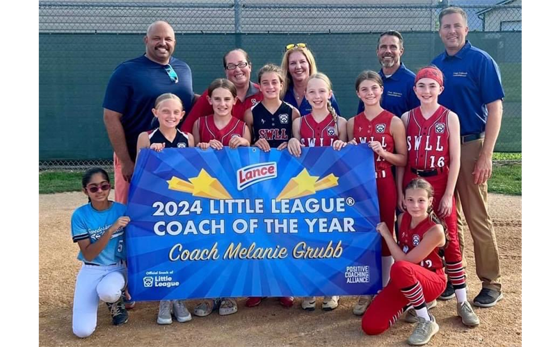 Melanie Grubb - Little League Softball Coach of the Year!