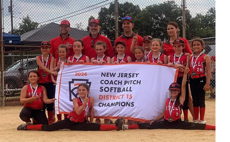 2024 District Girls Coach Pitch Champions