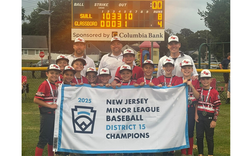 2025 9/10 Minors Baseball District 15 Champs