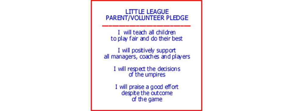 Volunteer Pledge