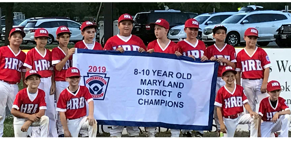 2019 8/9/10 District 6 Champions