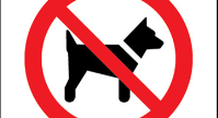 Reminder- No Dogs Allowed on School Property