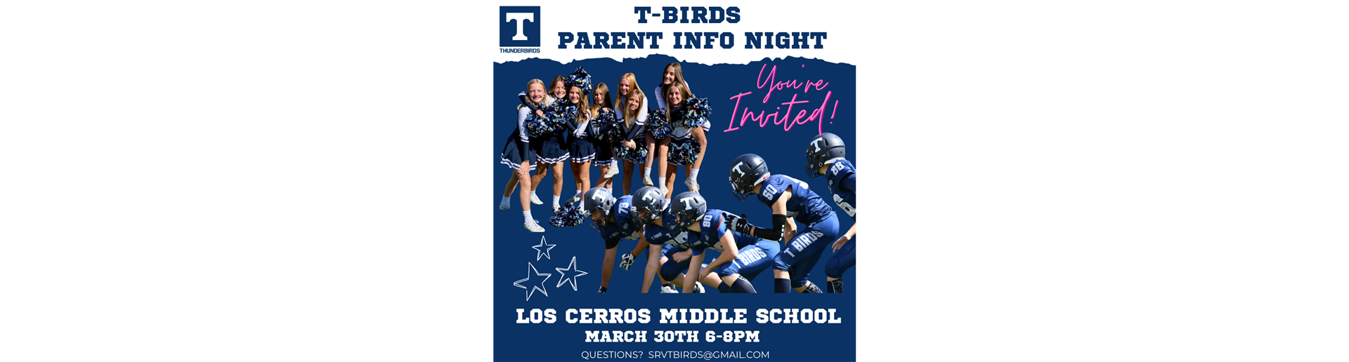 Parent Info Night! Save the Date! 