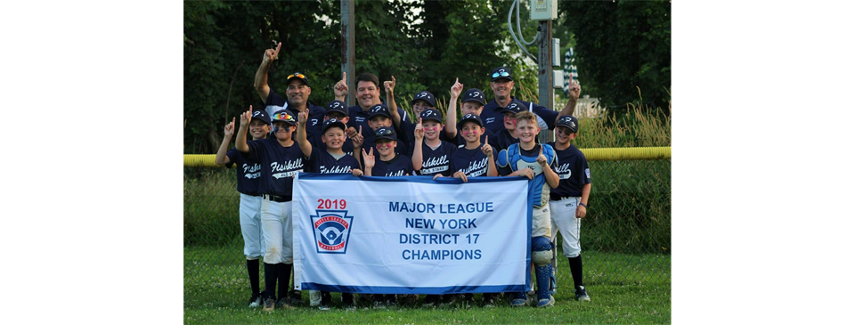 Fishkill Little League 2019 Majors Dist 17 Champions