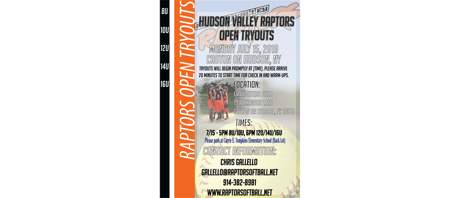 2019/2020 Tryouts