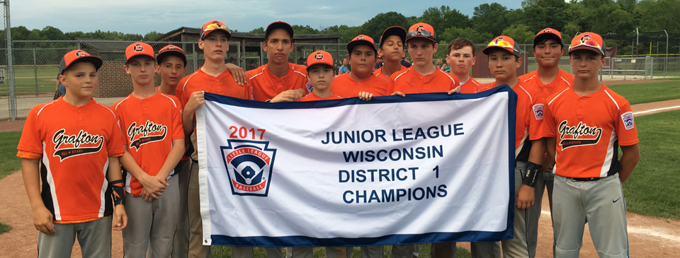 2017 Junior League WI Dist. 1 Champions